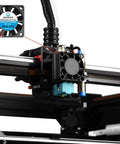 3D printer with installed 40mm 24V Brushless Cooling Fan 40x10mm with 1m cable, XH 2.54 2PIN connector for Ender 3 CR10 printers.