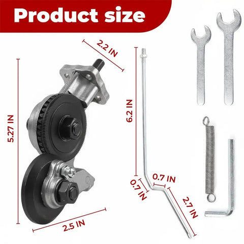 Sheet Metal Nibbler Drill Attachment For Clean Burr Free Cuts On Steel Aluminum And Plastic A Dope Workhorse Tool with sizes