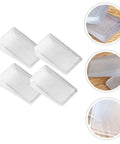 36 Piece Stackable Furniture Shims And Sofa Levelers Straight Up Fix Wobbly Floors, clear plastic wedges for leveling furniture.