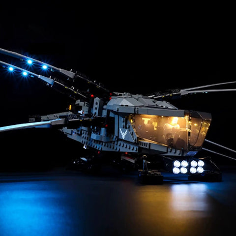 LED Lighting Kit For 10327 Flapping Wing Aircraft Model Lighting Components Only Lamp Kit Not Included, illuminated model