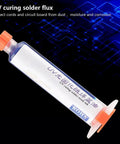 UV curing solder flux tube for No Clean Soldering Insulating Protective Coating Liquid Paste Light Activated For PCB And BGA Board Repair