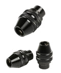 3-Pack Quick Change Multipro Keyless Chuck For Rotary Tools 1/32 Inch To 1/8 Inch Shank Compatibility, Easy Bit Swaps, set of chucks