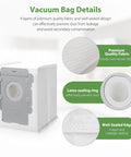 20 Pack Vacuum Bags For Roomba I Series And J Series And S9 Plus With All Clean Base Automatic Dirt Disposal details image