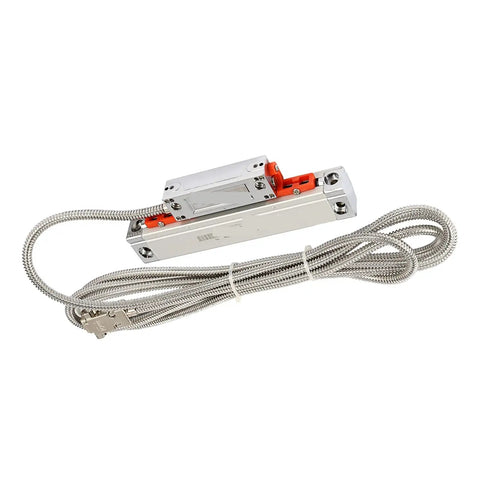 Heavy Duty Three Axis Digital Readout System With Rock Solid Cast Aluminum Shell And Slick Ka Linear Scale Plus Optic Encoder Ruler For Lathe Mill Rigs Boss Grade Accuracy Package Of Four - optical encoder ruler with stainless steel cable.