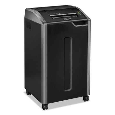 425Ci cross cut shredder with black casing and silver trim, ideal for high volume office use