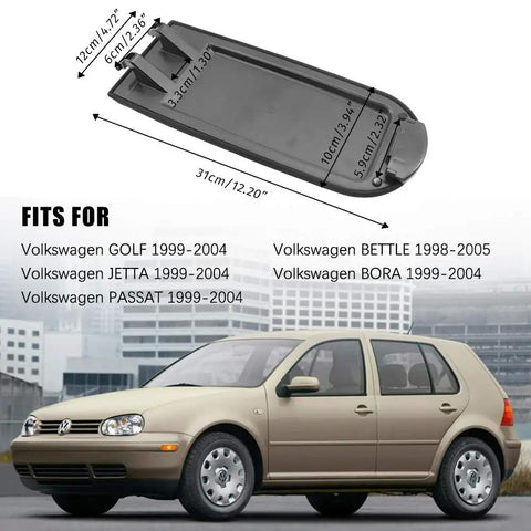 Center Console Armrest Cover Cap For Volkswagen Golf Jetta Passat Beetle Bora 1998 to 2005 Leather Vinyl Suture Lid Replacement