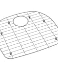 Stainless Steel Bottom Grid for 21 x 18-5/8 Inch Sink Bowls, Measures 18-1/4 x 16-1/16 x 1 Inch Deep, Custom Fit to Cover Bowl Bottoms