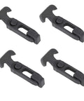 Rugged T Handle Draw Latch Kit 4 Piece With M5 Thread For Motorhomes Trailers Toolboxes And Coolers Rubber Lock Latch Set Durable