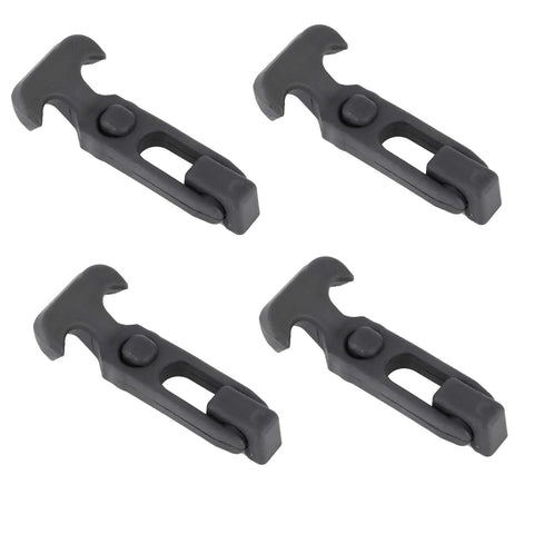 Four rubber latches from T Handle Draw Latch Kit With Four Rubber Latches And M5 Screws Anti Corrosion Vibration Damping For RV Trailers