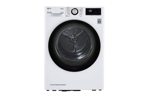 Ventless Smart Electric Dryer Powered By Dual Inverter Heat Pump Tech Boasts A Stackable Compact Fit That Slides Into Tight Corners 24 Inches Wide 4.2 Cu Ft Capacity In Sleek White Lets You Kick Back While Fabrics Dry Fluffier Than Ever