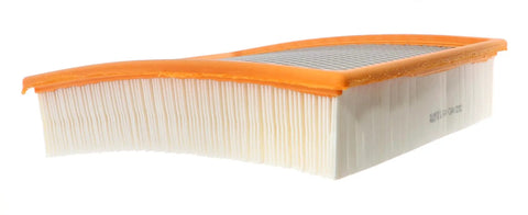 Side view of Extra Guard Air Filter CA10262 For Ford And Lincoln Vehicles, designed to block dirt and dust and improve airflow.
