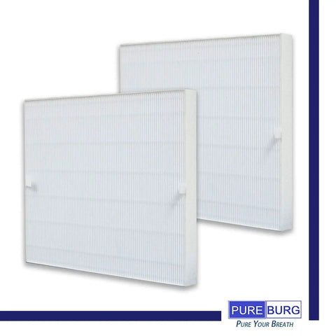 2 Pack H13 True HEPA Filters With Four Activated Carbon Pre Filters For Coway AP-1512HH AP-1518 And AIRMEGA 200M Mighty