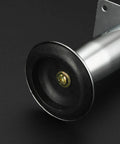 Close-up of heavy duty steel furniture leg with anti-slip pad for desks and tables. Up The Ante With Heavy Duty Steel Furniture Legs For Desks And Tables Round Cold Rolled Build With Anti Slip Pads And Wipe Clean Finish Sweet For Modern Home Office Makeovers.