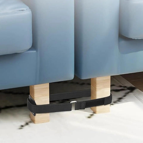 Adjustable Sofa Connector Strap For Quick Install And Reinforcement Anti Slip Cinch Strap Prevents Sofa Slippage And Separation Durable Furniture Clip For Secure Couch Setup joining two sofas