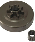 Clutch Drum Sprocket And Bearing For.325 Pitch Chainsaw Compatible With Husqvarna 435 435E 440 440E Models Replaces OEM 505441501 CS2240