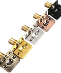 Adjustable Ball Door Catch Set for Cabinets and French Closet Doors, Hidden Retractable Clamping Mechanism Delivers Slick, Secure Closure