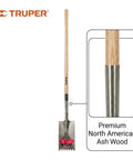 Heavy Duty Roofer Axe With 48 Inch Solid Ash Handle, Premium Shingle Remover And Nail Pulling Tool For Tear Offs with steel blade.