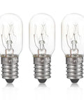 E14 Edison Fridge Bulbs Featuring Retro Tungsten Filament Emit A Legit Warm Yellow Glow Perfect For Microwave Ovens And Wine Coolers This Solid 15 Watt 3 Pack