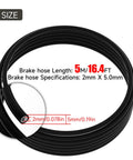 Coiled Long 5000mm 16 Foot 4 In Hydraulic Brake Hose For Sram And Shimano Disc Brakes BH90 Compatibility