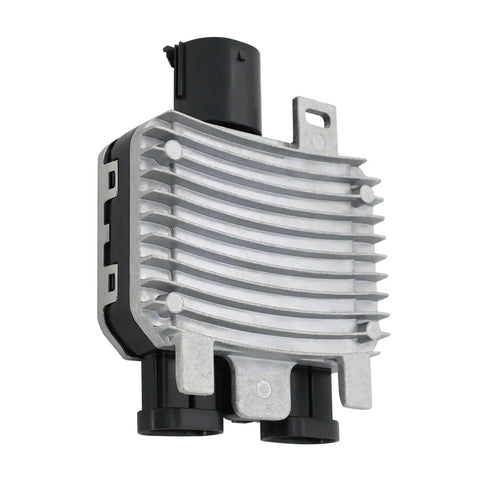 Front view of Engine Cooling Fan Relay And Radiator Control Module Replacement For Ford Galaxy Edge S Max Land Rover LR2 Lincoln Volvo XC70 S80 S60 V60 XC60 Replaces 7T43 8C609 BA LR011907 940004202 940009402 940004204