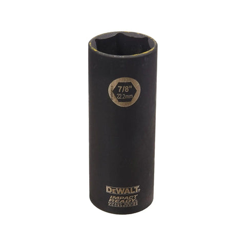 Single socket from the Impact Socket Set With Half Inch Drive Ten Piece Including Eight Common Sockets And Two Adapters