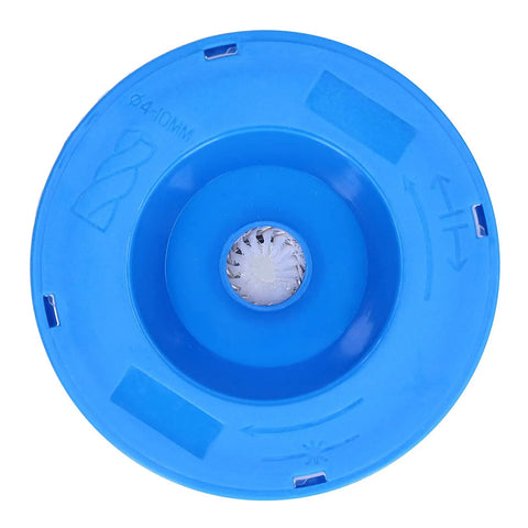 Heavy Duty Electric Drill Dust Collector With Deep Bowl Basin And Non Slip PVC Locks Out Coarse Sawdust For 4 To 10mm Chucks top view