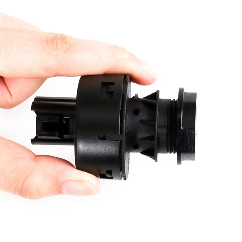 Close-up of Ignition Key Switch For Ranger 1000 XP 1000 ATV UTV 4 Pin 3 Position Off Run Start Replacement Kit in hand