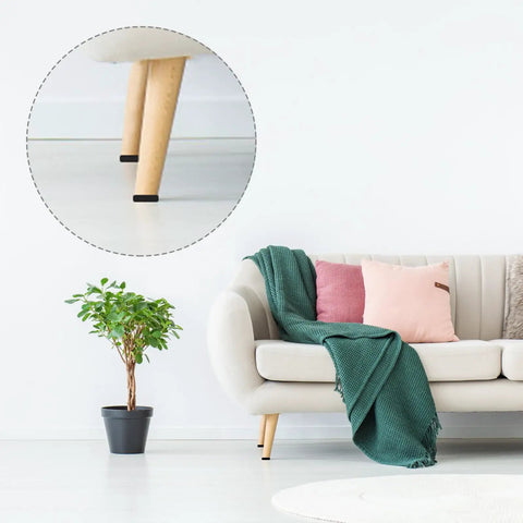 Heavy Duty Self Adhesive Neoprene Closed Cell Foam Sheet For Badass DIY Builds And Crafts With Hella Stick Power And A Nasty Waterproof Seal In Black Measuring 12 By 59 Inches on furniture legs