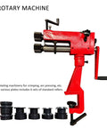 Bead Roller Tool For Metal Fabrication With 6 Adjustable Dies And Rotary Bead Former displayed with dies for sheet metal work
