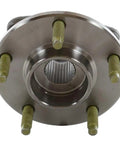 Wheel Hub And Bearing Assembly With ABS Sensor Ready To Roll 5 Lug Front Or Rear Left Or Right Polished Hub