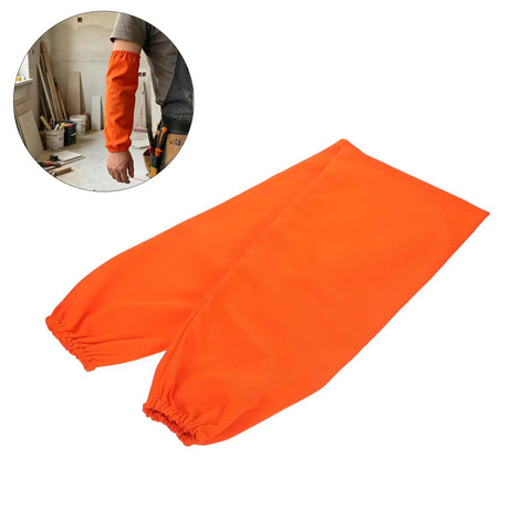 Tough As Nails Flame Resistant Welding Sleeves For Mechanics And Makers Reusable Cotton Heat Shield Arm Guards 17.7 Inch Breathable Shop Armor In Bright Orange