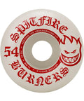 54mm Spitfire Burner wheel on Skateboard Complete With 139 Mid Trucks 54mm Spitfire Burner Wheels And Bones Bearings Premium Pro Grade Setup