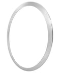 Headlight Bezel Replacement for 2014 to 2024 Mini Cooper S F55 F56 F57 Hatchback Right Side Silvery ABS Trim 51137300632