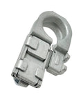 Heavy Duty Positive Battery Terminal End Connector For Hyundai Kia Lexus 919803X010, silver metal, designed for reliable car power delivery.