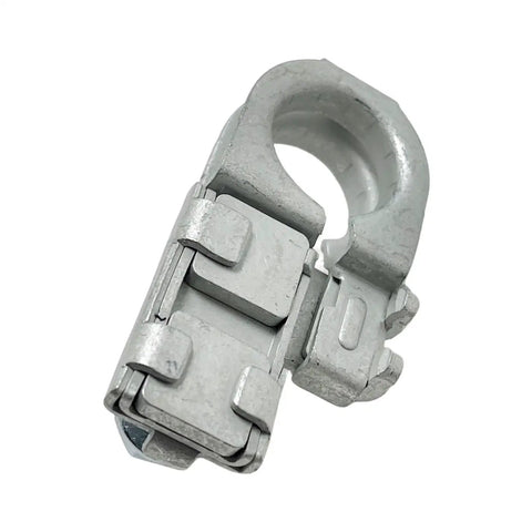 Heavy Duty Positive Battery Terminal End Connector For Hyundai Kia Lexus 919803X010, silver metal, designed for reliable car power delivery.