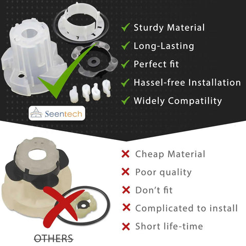 285811 Medium Cam Agitator Repair Kit Fits Whirlpool And Kenmore Washers Replaces durable sturdy material easy install