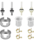 Gas Fuel Tank Joint Outlet Filter And Fuel Line Screen Kit For Predator 212 Small Engine And GX160 GX390 Clones Coleman Baja CT200U BT200X