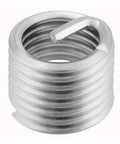 Heavy Duty Stainless Steel Self Tapping Threaded Inserts Kit 250 Pieces M8 Threaded Inserts Screw Bushings Coiled Wire Sleeve Set DIY Friendly For Aluminum Die Casting Automotive Appliances And Industrial Repairs, M8 insert close-up