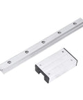 Dual Axis Linear Rail Guide System With External Dual Axis Slider And Four Pulleys 300mm CNC Motion Rail For Pro Grade Precision Machinery Smooth Low Friction Sliding In Industrial Automation Milling, aluminum rail and slider