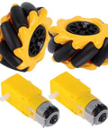 60mm mecanum wheel kit for robot car with TT motors