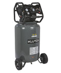 29 Gallon Portable Air Compressor With 2.5 HP Motor, 120 Volt Power, 175 PSI Max, on wheels, ideal for automotive and construction use