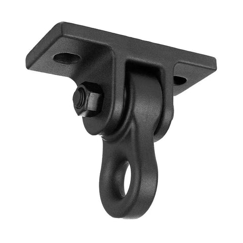 Black Two Hole Aluminum Swing Hangers And Springs Porch Swing Hanging Kit For Wood Mounts Commercial Grade Rust Free Aluminum With Smooth Bearings Beefy Heavy Duty Outdoor Swing Hardware For Quiet Easy Setup