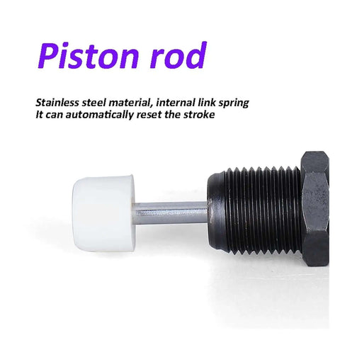 Piston rod for Heavy Duty Pneumatic And Hydraulic Buffer Shock Absorber For AC Series with stainless steel body
