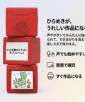 Totally Awesome Mini Thermal Printer For Kids With Screen Preview And Zero Mess Inkless Printing For Story Cards Coloring Sheets And Role Play Props To Level Up Creative Adventures, red printer with screen and colorful image.