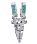 Heavy Duty 12 in 1 Wire Stripping Pliers With Voltage Tester Reminder. Multi Function Electrical Tool with ergonomic grips.