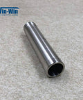 Side view of metal waterjet backup seal sleeve for intensifier pump, B-1002-2 TL-001018-1