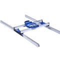 Router Sled Kit With Pro Grade Aluminum Alloy Planer Jig Low Friction Guide Rails And Safety Lock For Smooth Precise Shaping