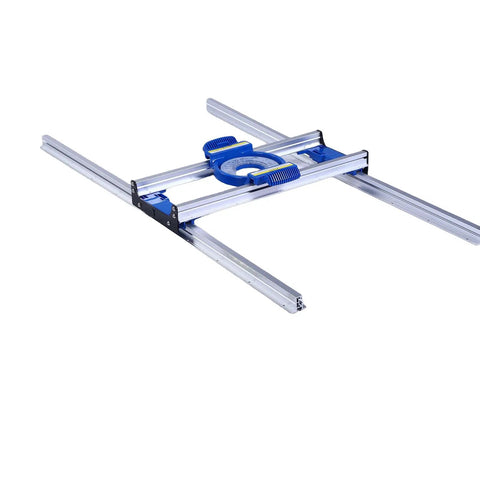 Router Sled Kit With Pro Grade Aluminum Alloy Planer Jig Low Friction Guide Rails And Safety Lock For Smooth Precise Shaping