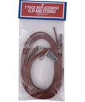 Replacement Clip And Strings 2 Pack For Western Saddles And Equestrian Gear Built To Last Latigo Leather Saddle Strings