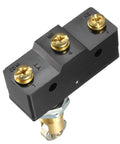Panel Mount Roller Plunger Micro Action Switch 2 Pack With 1NO 1NC Contacts 15A 125 250 Or 380VAC For AC DC Control Circuits IP40